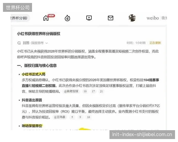 小红书在世界杯转播中植入情感分析工具，有效引导了UGC社区的内容创作风向